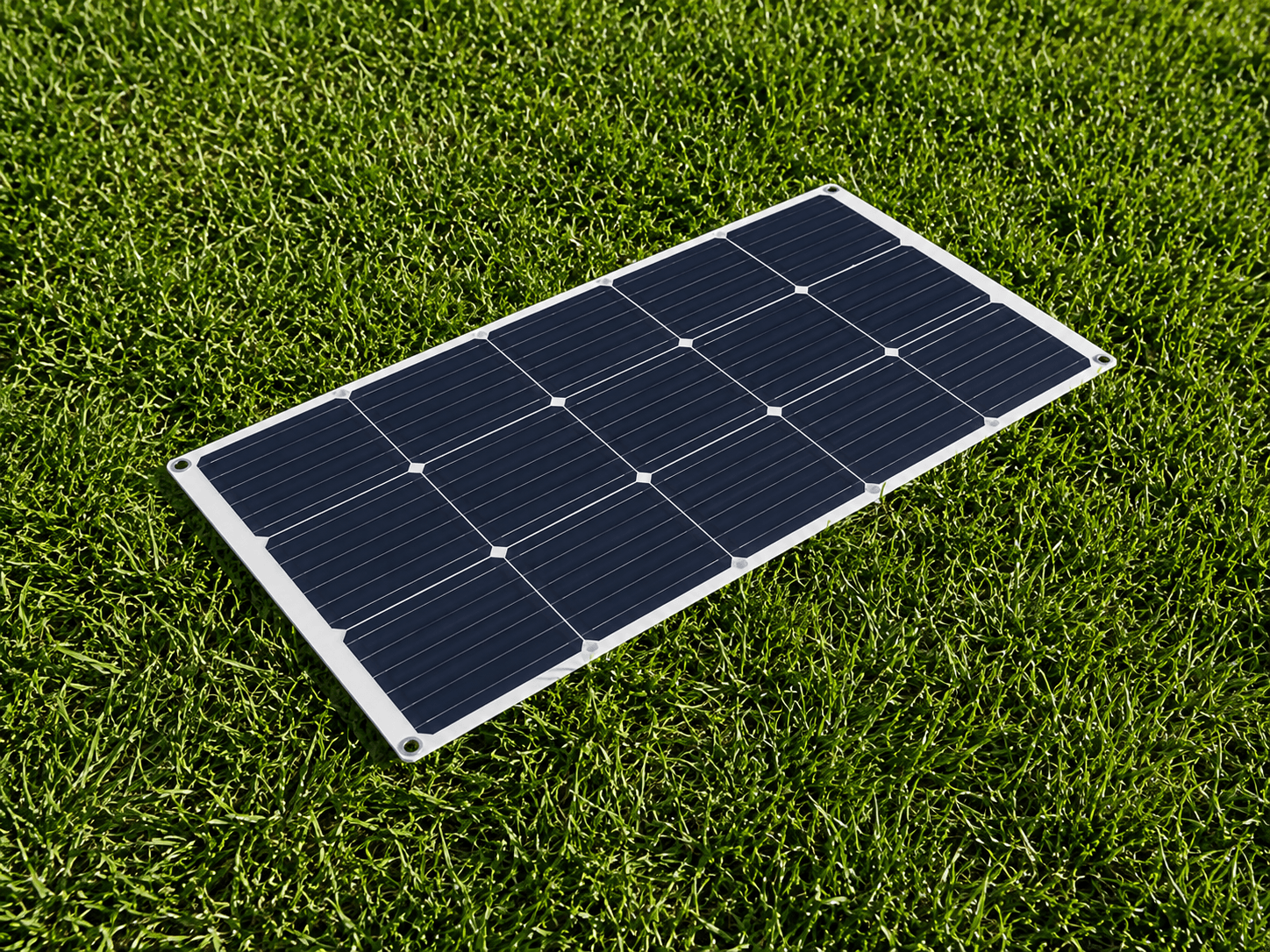 Keogram Solar Charger panel installed on grass